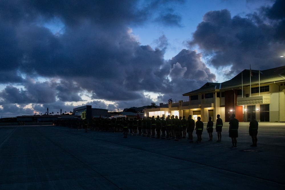 Headquarters Battalion, MCAS Birthday Run