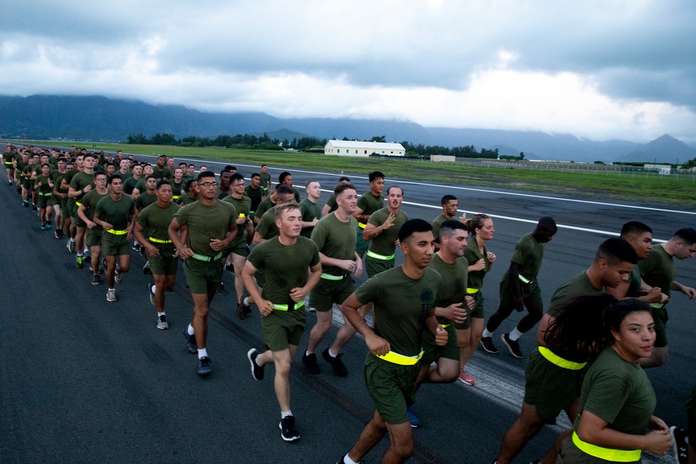 Headquarters Battalion, MCAS Birthday Run