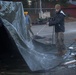 8th ESB Marines Wash Equipment Prior to Storage