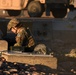 A member of the 341st Security Forces Group assists in a facility recapture during exercise during Global Thunder 19, Oct. 30, 2018, at Malmstrom Air Force Base, Mont.