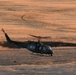 The 40th Helicopter Squadron arrives to offload a nuclear advanced designated marksman from the 341st Security Forces Group in support of a launch facility recapture during Global Thunder 19, Oct. 30, 2018, at Malmstrom Air Force Base, Mont.