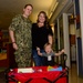 NMCSD Pediactric Oncology Patient and his Family Give Back for the Holidays