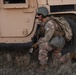 A member of the 341st Security Forces Group participates a launch facility recapture during Global Thunder 19, Oct. 30, 2018, at Malmstrom Air Force Base, Mont.