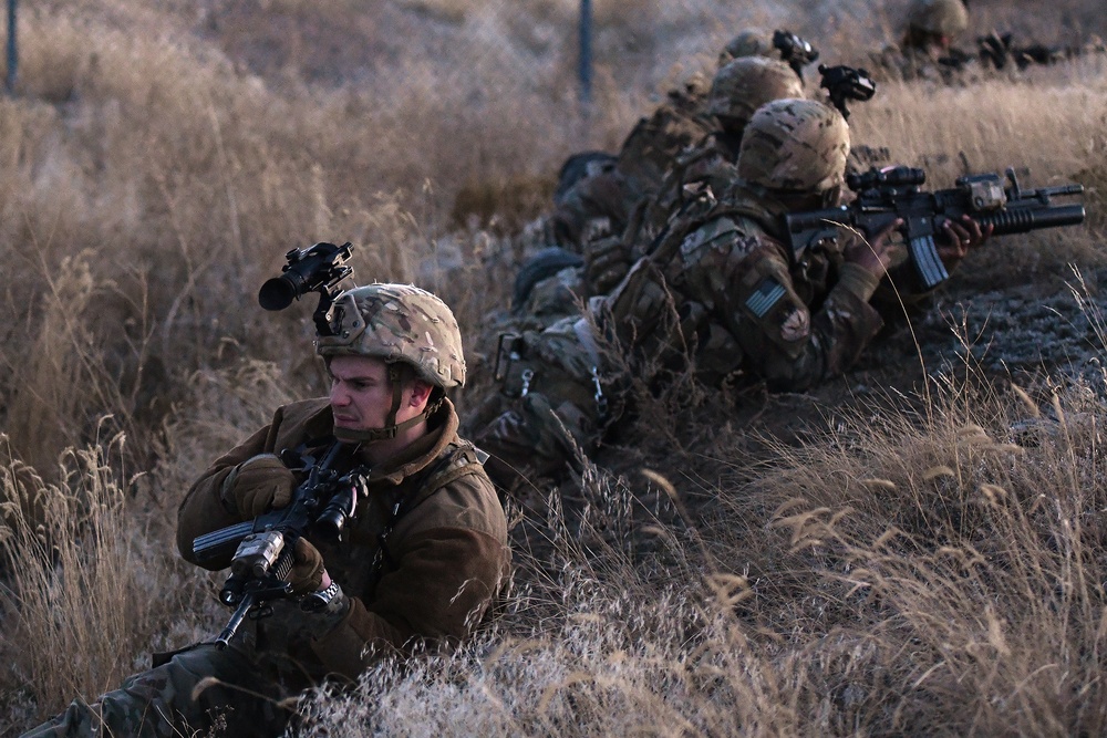 Members of the 341st Security Forces Group practice a launch facility recapture during Exercise Global Thunder 19, Oct. 30, 2018, at Malmstrom Air Force Base, Mont.