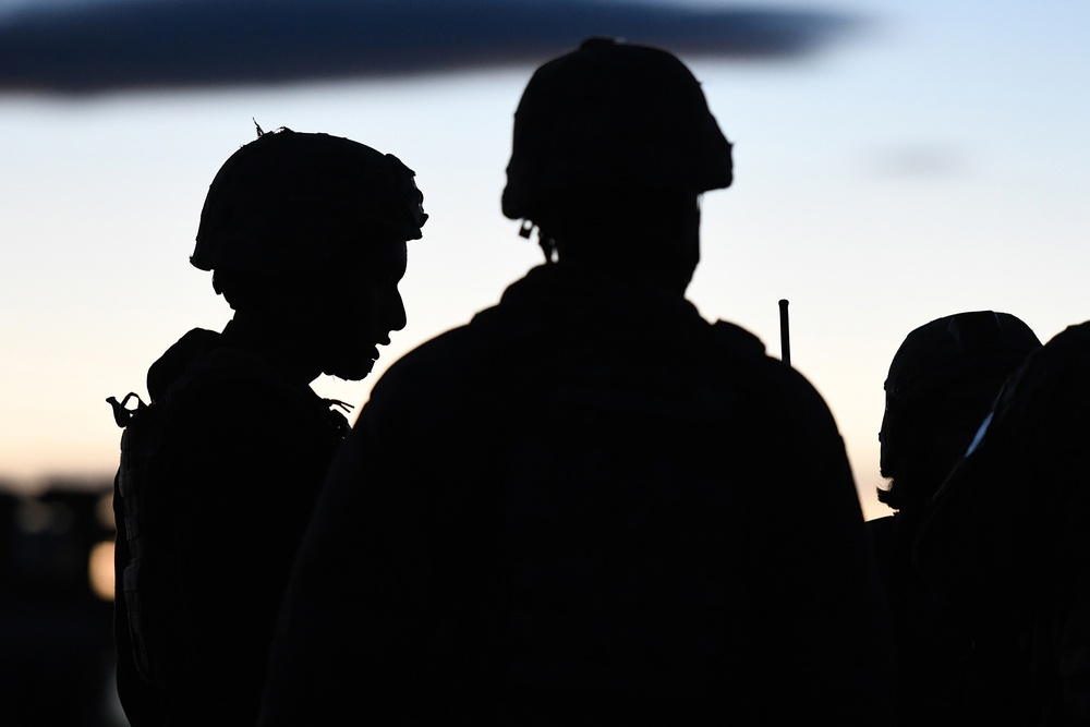 Members of the 341st Security Forces Group practice a launch facility recapture during exercise Global Thunder 19, Oct. 30, 2018, at Malmstrom Air Force Base, Mont.