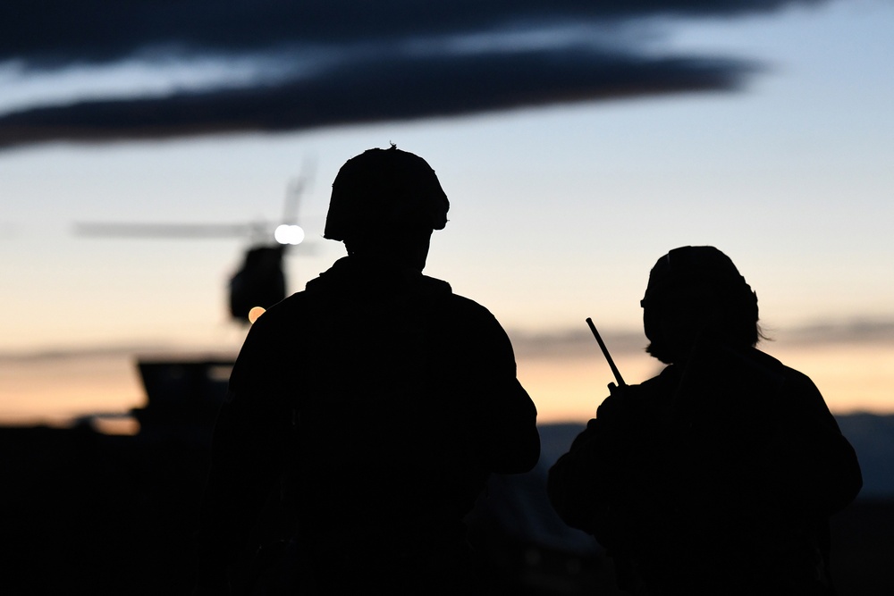 Members of the 341st Security Forces Group practice a launch facility recapture during exercise Global Thunder 19, Oct. 30, 2018, at Malmstrom Air Force Base, Mont.