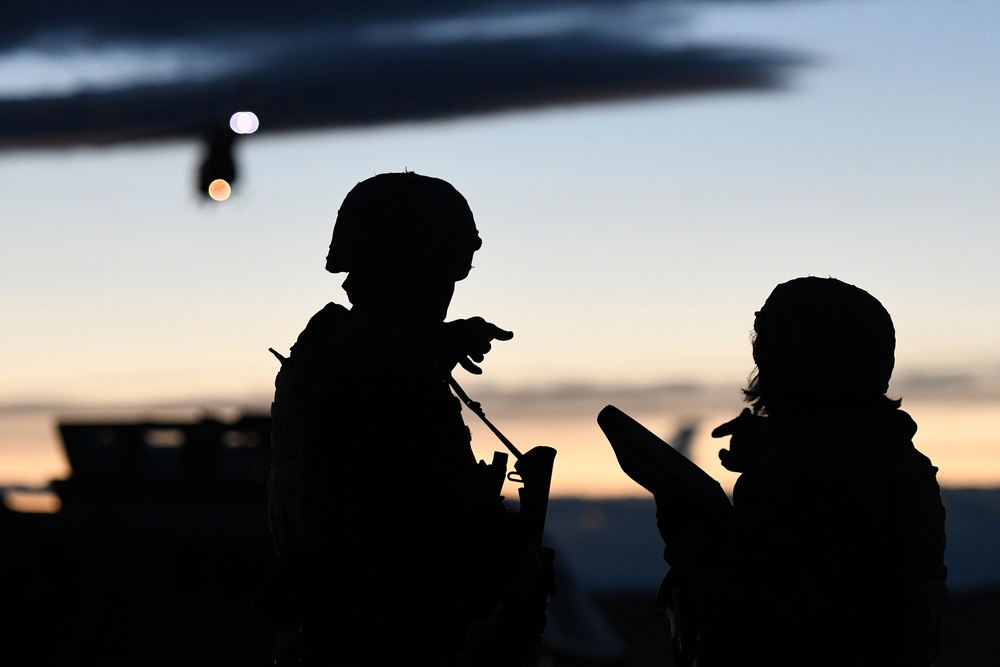 Members of the 341st Security Forces Group practice a launch facility recapture during exercise Global Thunder 19, Oct. 30, 2018, at Malmstrom Air Force Base, Mont.