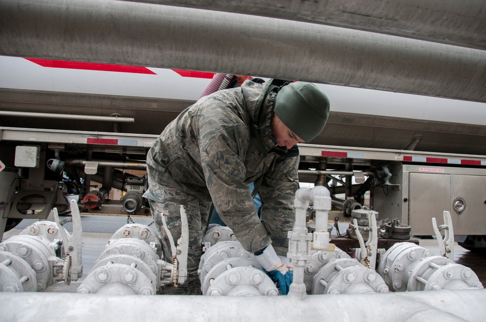 Fuels Airmen deliver safety and consistency to the flight line