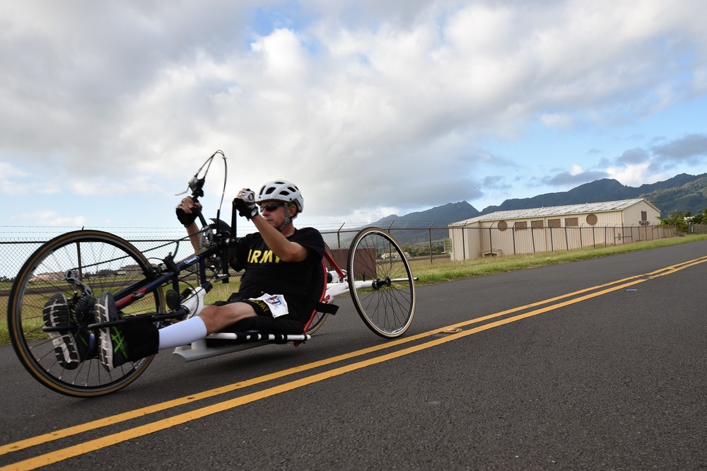 Men's hand cycle competition, Pacific Regional Trials 2018