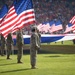 Flag-holding Ceremony at Kansas City Chiefs Salute to Service Game