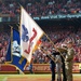 Flag-holding Ceremony at Kansas City Chiefs Salute to Service Game