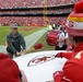 Kling Pounds Drum at Kansas City Chiefs Game