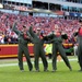 A-10 Pilots Wave to Audience During Kansas City Chiefs Game