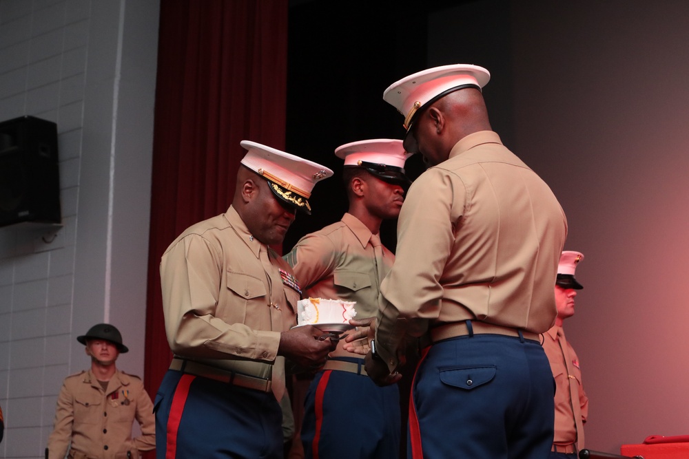 MCLB Albany hosts cake-cutting ceremony, uniform pageant