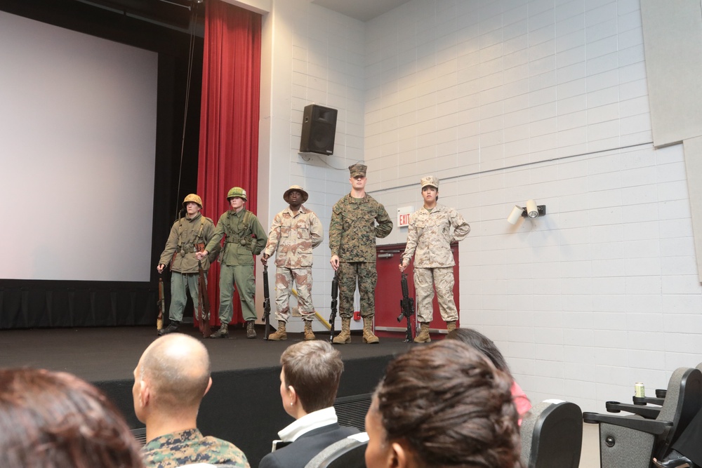 MCLB Albany hosts cake-cutting ceremony, uniform pageant