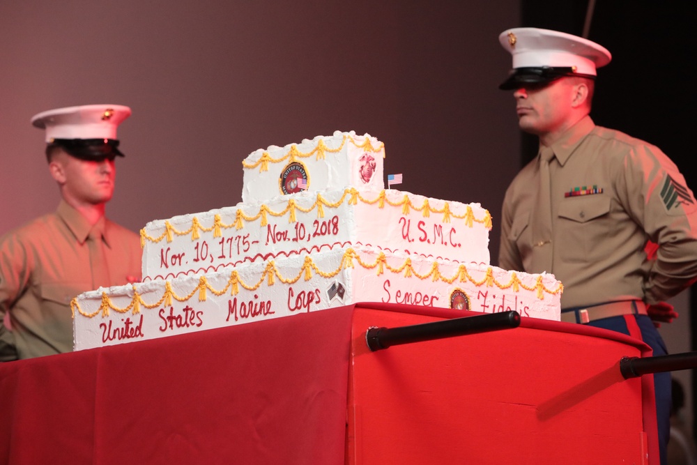 MCLB Albany hosts cake-cutting ceremony, uniform pageant