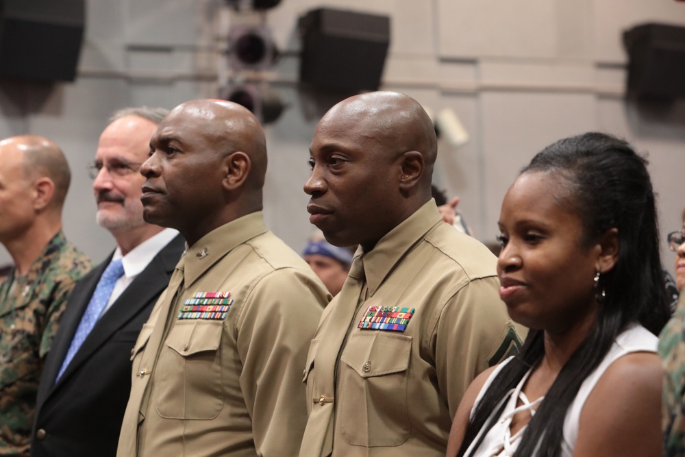 MCLB Albany hosts cake-cutting ceremony, uniform pageant