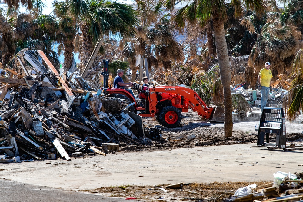 Long Process Of Recovery Is Underway In Mexico Beach