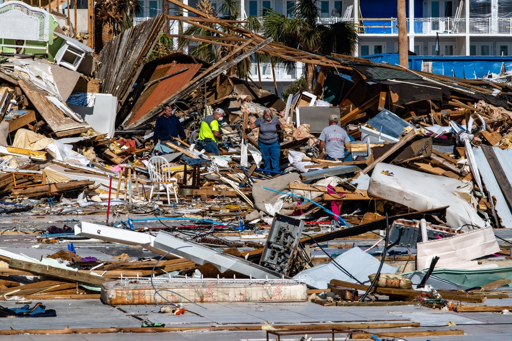 Long Process Of Recovery Is Underway In Mexico Beach