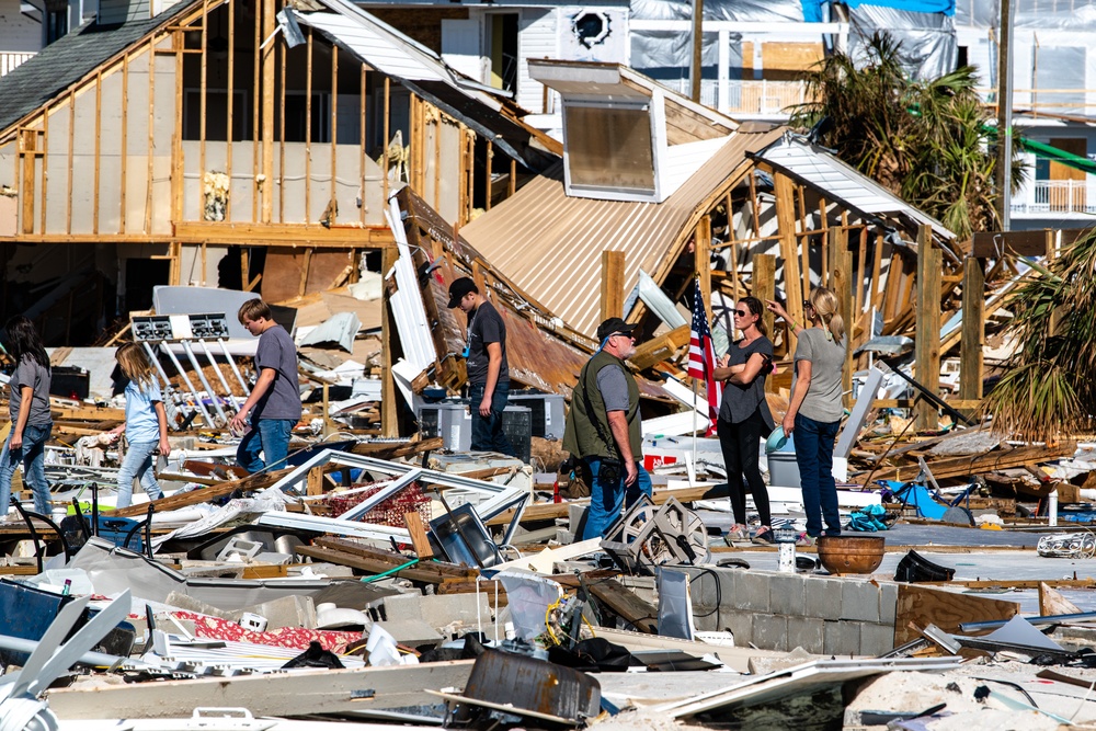 Long Process Of Recovery Is Underway In Mexico Beach