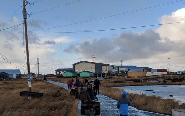 Air Guardsman returns home to western Alaska for retirement celebration