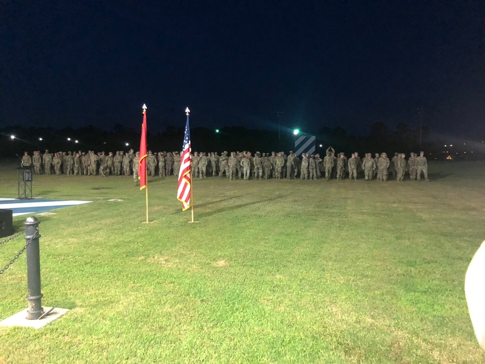 Raider Brigade Welcome Home Ceremony