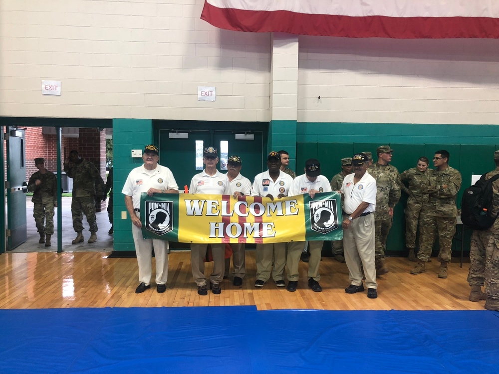 Raider Brigade Welcome Home Ceremony