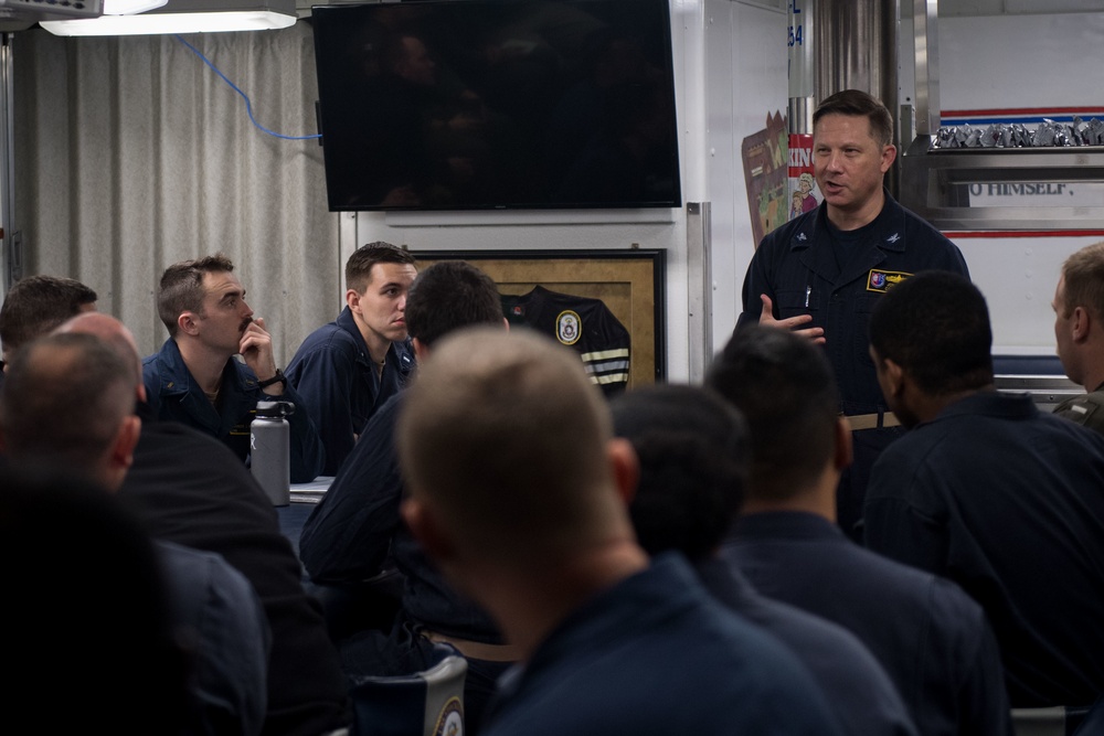 Destroyer Squadron 15 Visits USS Stockdale