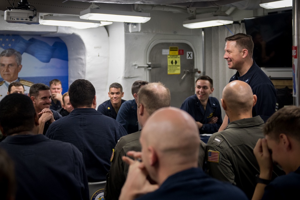 Destroyer Squadron 15 Visits USS Stockdale