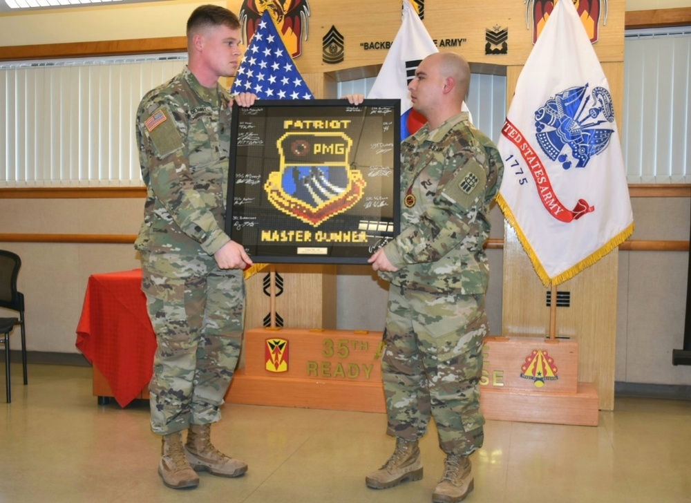 Air Defenders Recognized for Achieving Patriot Master Gunner Status