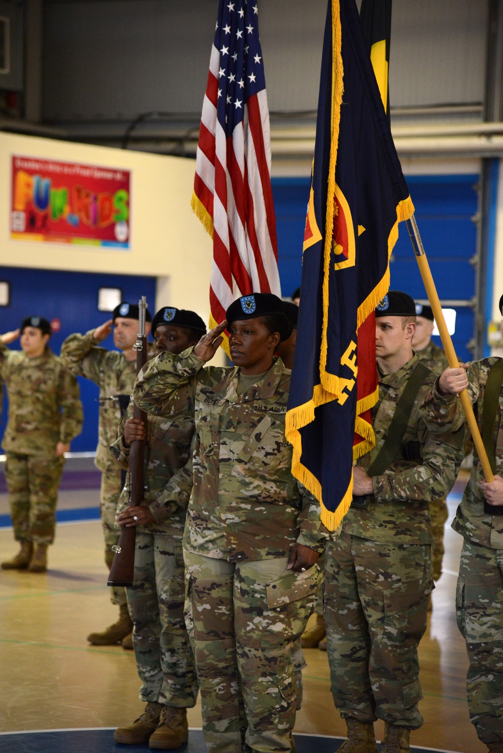 AFNORTH Battalion' Assumption of Responsibility