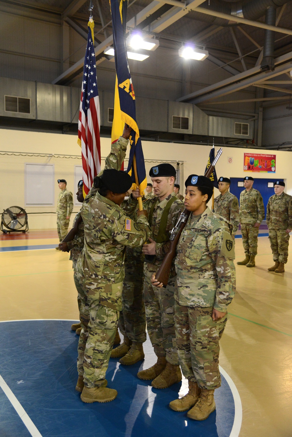 AFNORTH Battalion' Assumption of Responsibility