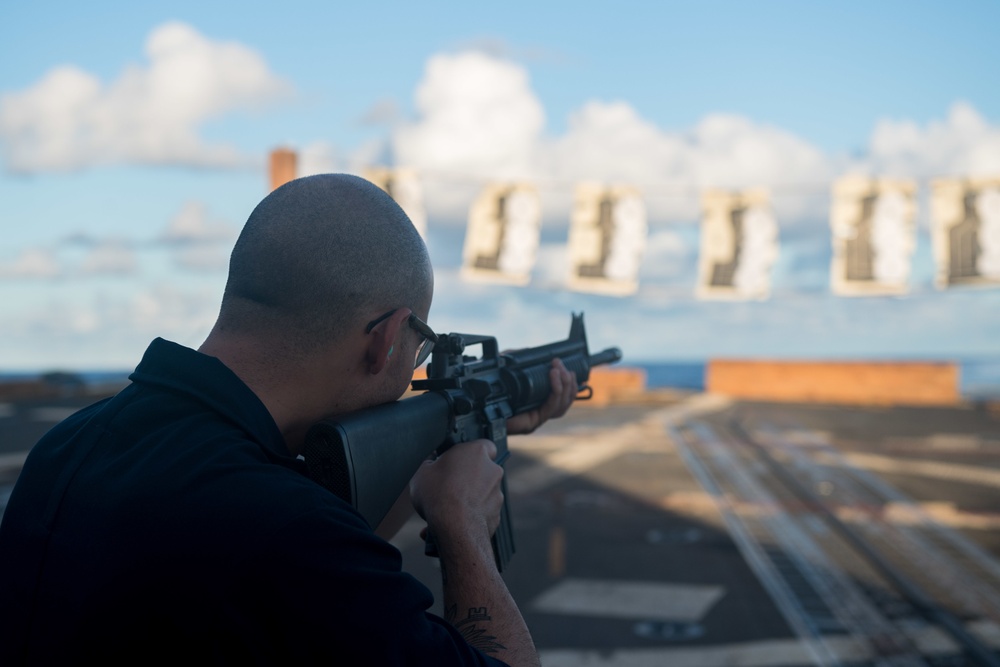 USS Stockdale (DDG 106) conducts routine operations in the U.S.3rd Fleet area of operations.