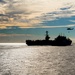 USS John C. Stennis (CVN 74) conducts a replenishment-at-sea.