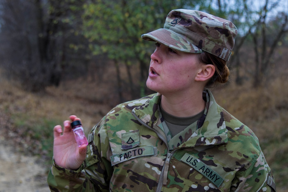 71st Medical Detachment tests water at Mihail Kogalniceanu Airbase