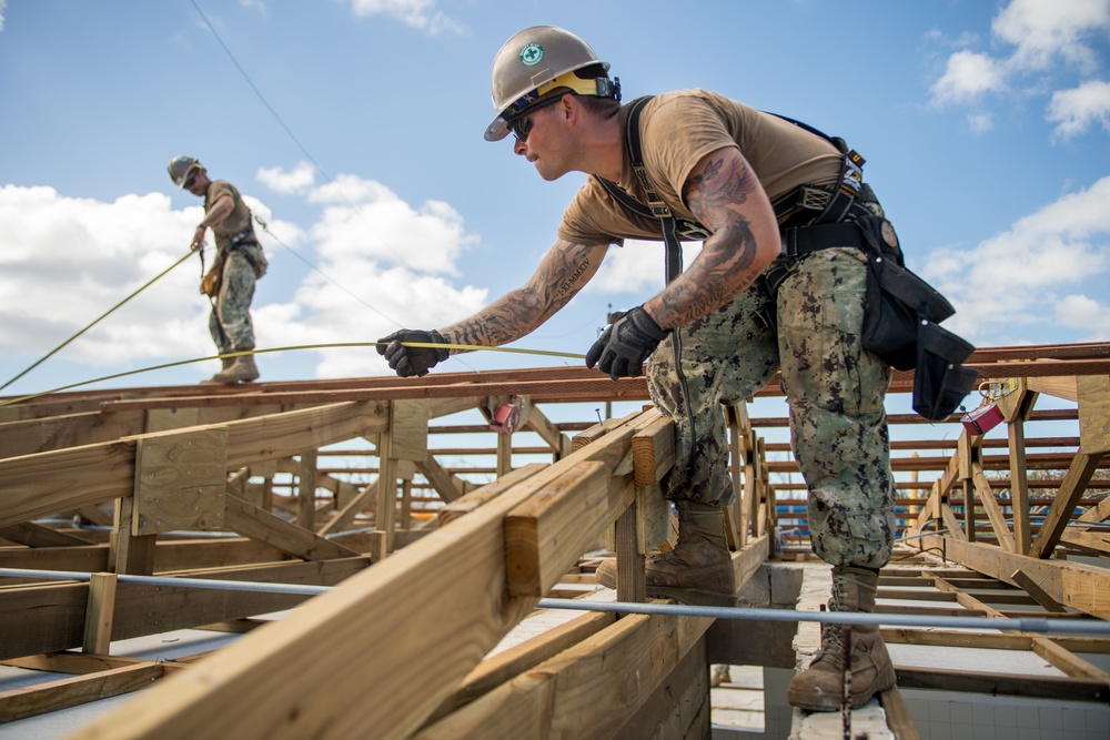 NMCB 1 Conducts Recovery Efforts in Tinian