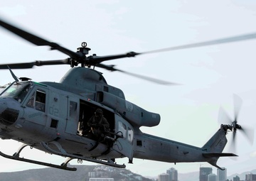 USS Green Bay PNG Flight Ops