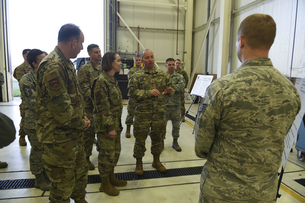 DVIDS - News - AETC command chief visits Team Mildenhall