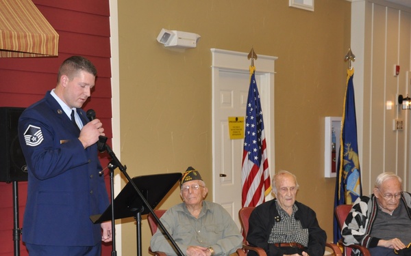 Alpena airmen honor those who sevred before on Veterans Day