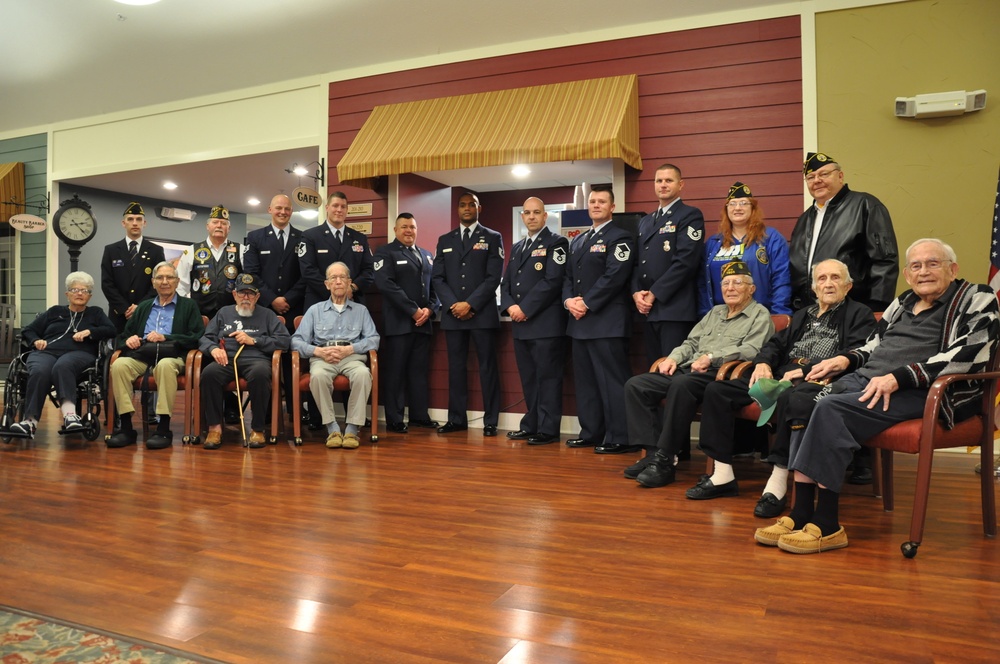 Alpena airmen honor sthose who served before at Veterans Day event