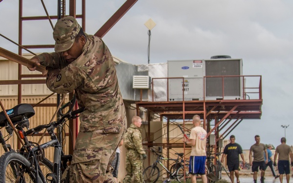 Soldiers Respond to Flooding at Camp Arifjan