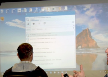 Buffalo District employees teach the use of &quot;Skype For Business&quot;