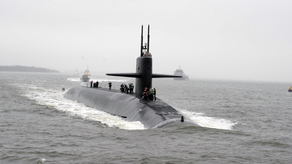 USS Alaska (SSBN 732) Returns to Homeport