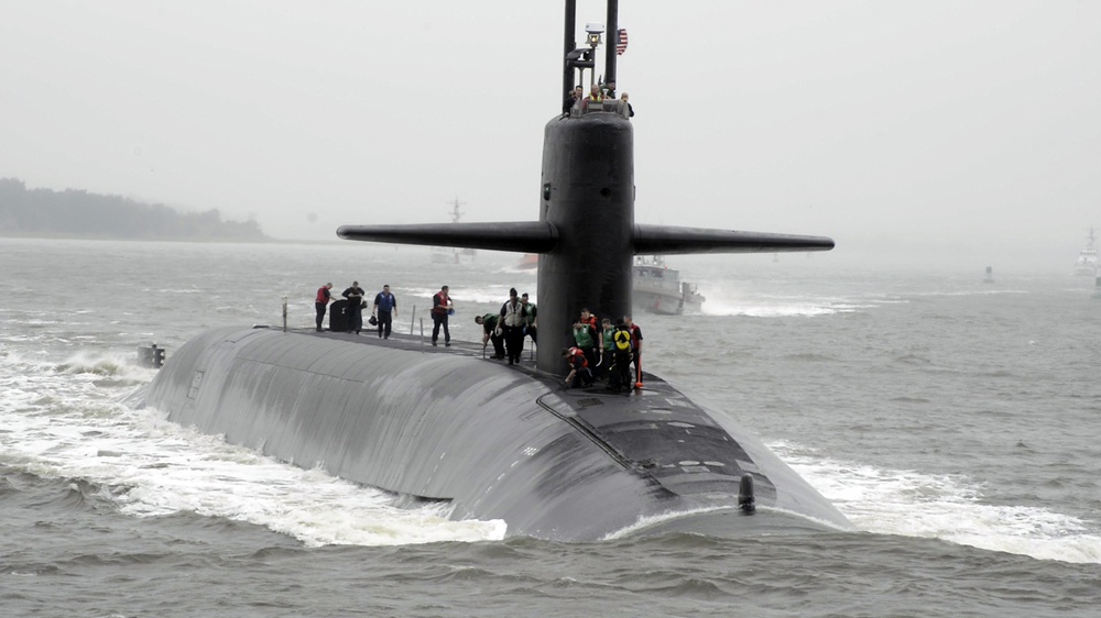 USS Alaska (SSBN 732) Returns to Homeport