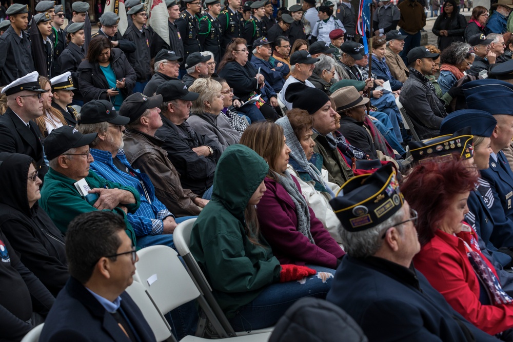 Veteran's Day Wreath Presentation and Parade 2018