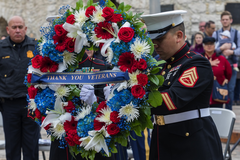 Veteran's Day Wreath Presentation and Parade 2018