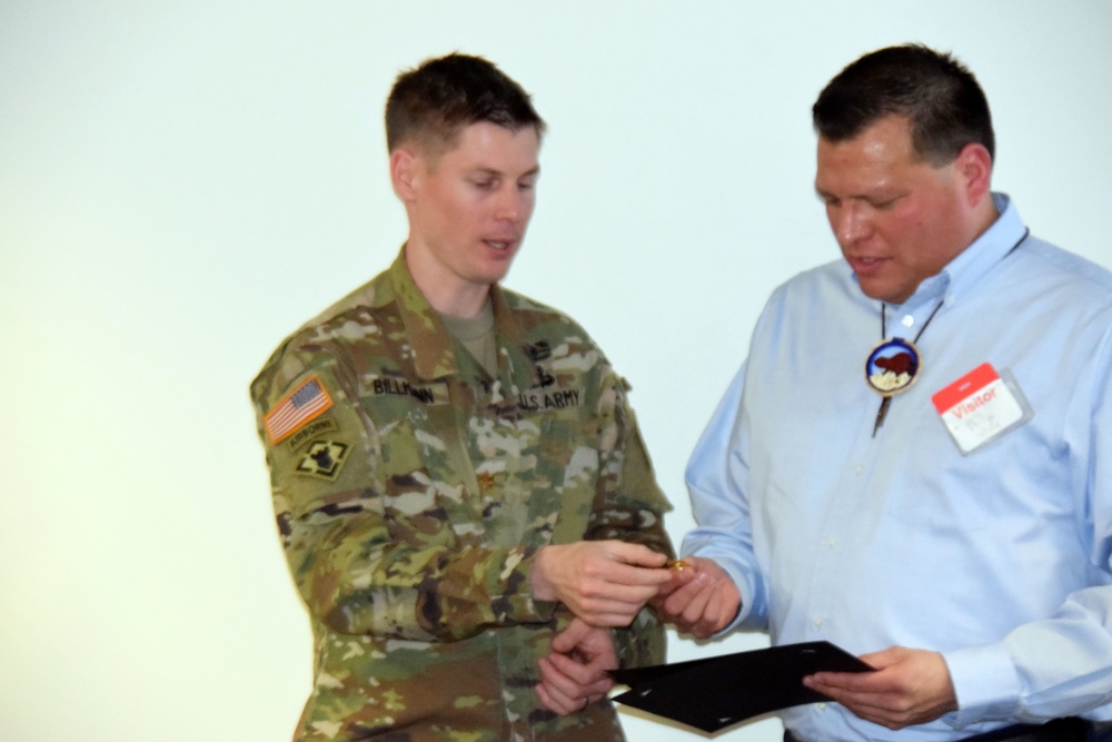 Buffalo District hosts guest speaker for National Native American Heritage Month 2018