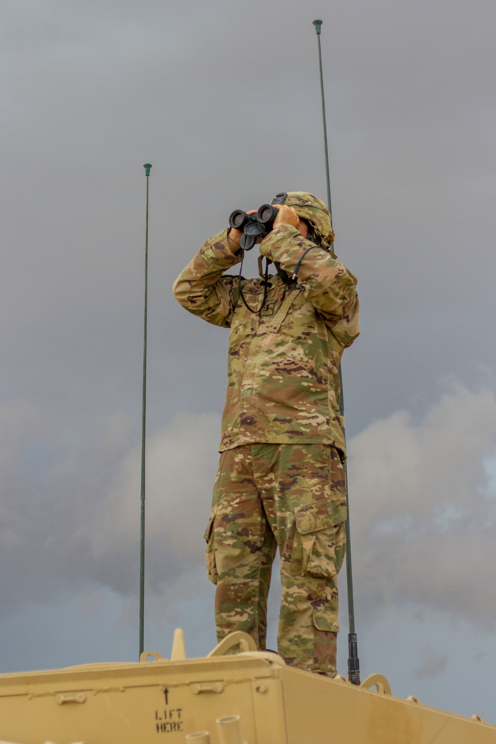 Exercise Eastern Action 2019 – 2-198 AR Mortar Platoon Trains in Qatar