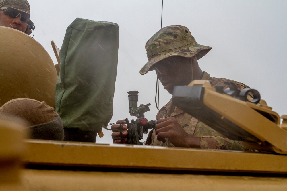 Exercise Eastern Action 2019 – 2-198 AR Mortar Platoon Trains in Qatar