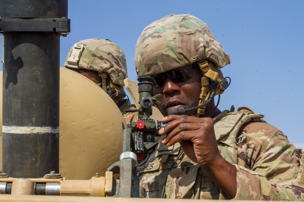 Exercise Eastern Action 2019 – 2-198 AR Mortar Platoon Trains in Qatar